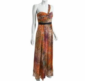 BCBGMAXAZRIA Multicolor formal dress sz 6